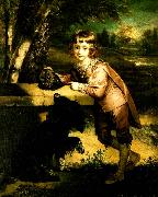 Sir Joshua Reynolds charles, earl of dalkeith Spain oil painting artist
